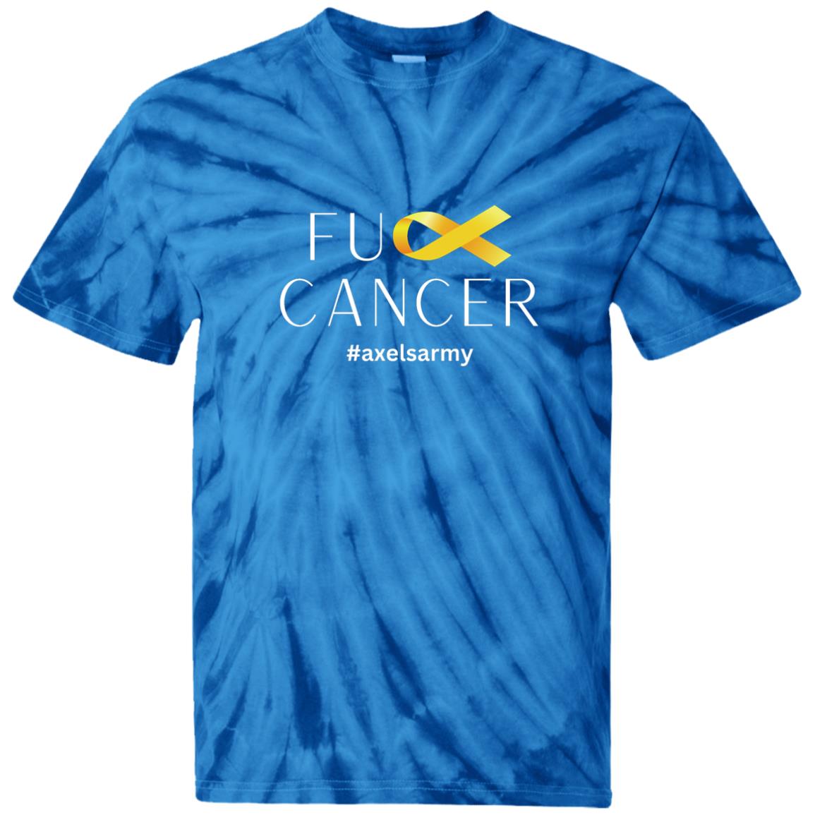 Axel’s Army F Cancer 100% Cotton Tie Dye T-Shirt