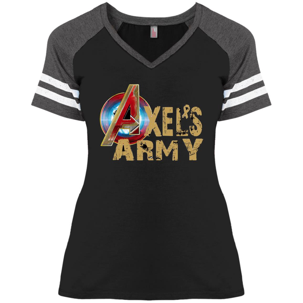 Axel’s Army Ladies' Game V-Neck T-Shirt