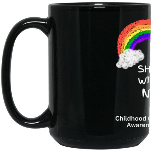 Crayons BM15OZ 15oz Black Mug