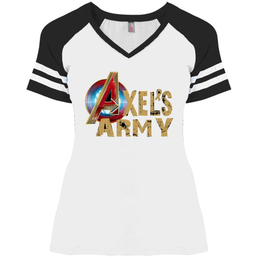Axel’s Army Ladies' Game V-Neck T-Shirt