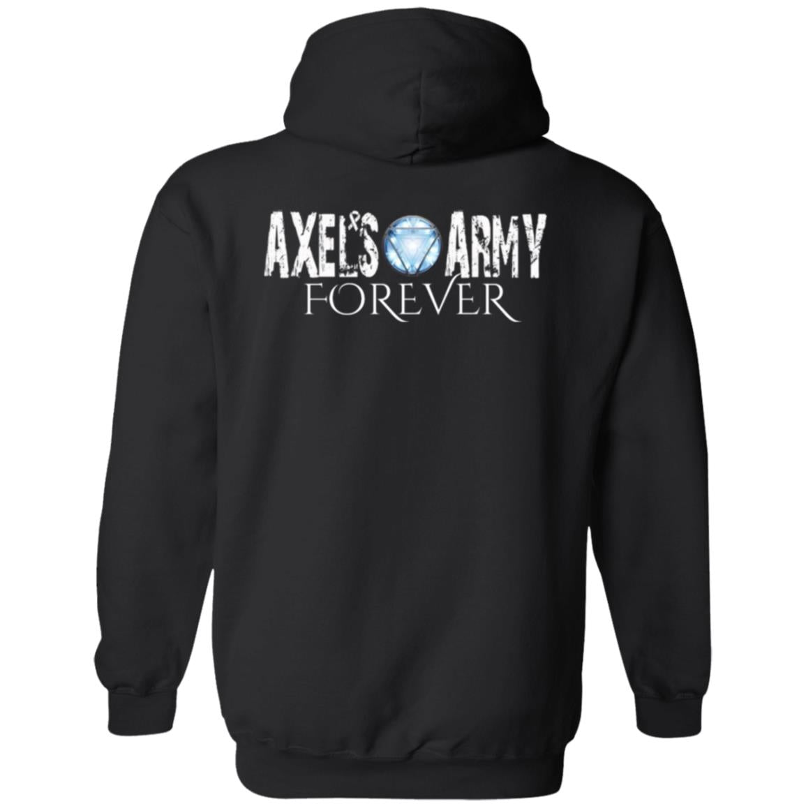 Axel's Army Forever G186 Zip Up Hooded Sweatshirt