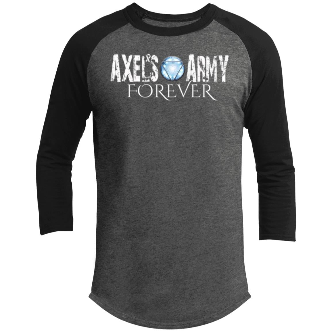 Axel's Army Forever CLOSEOUT - T200 3/4 Raglan Sleeve Shirt