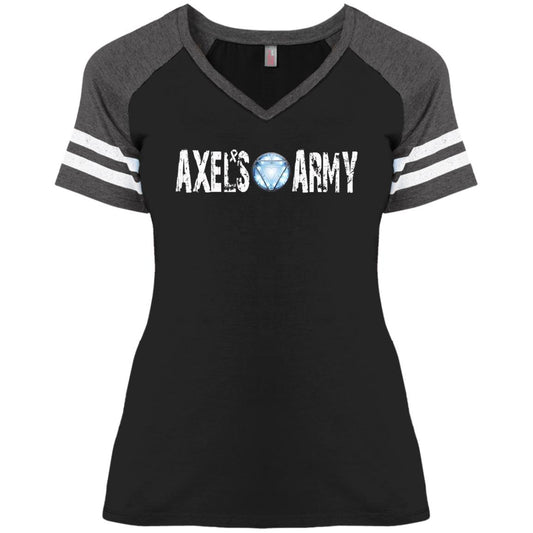 Axel’s Army Ladies' Game V-Neck T-Shirt