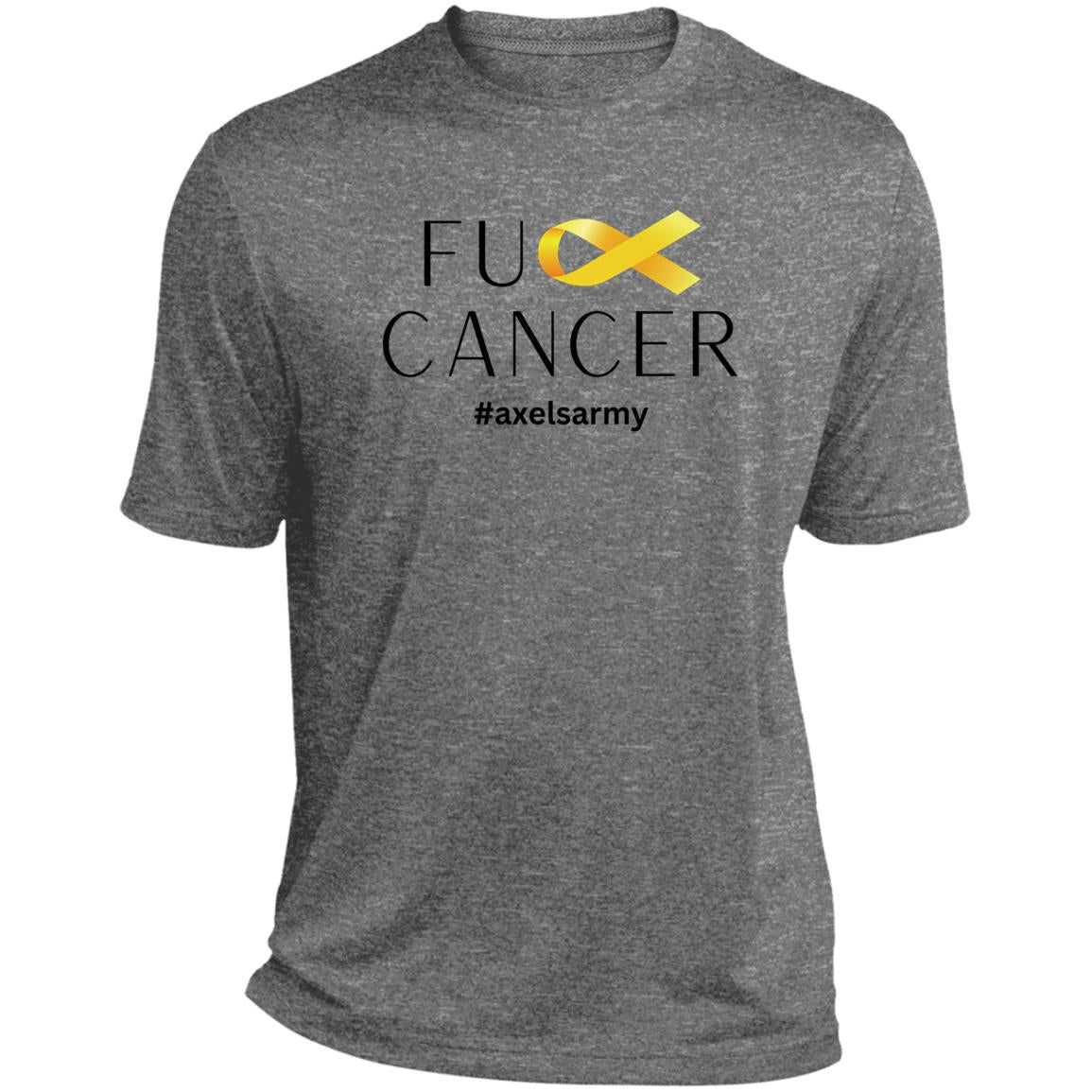 Axel’s Army F Cancer Heather Performance Tee