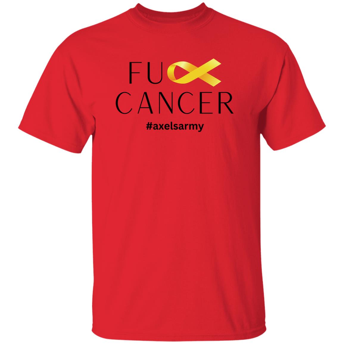 Axel’s Army F Cancer Youth 5.3 oz 100% Cotton T-Shirt