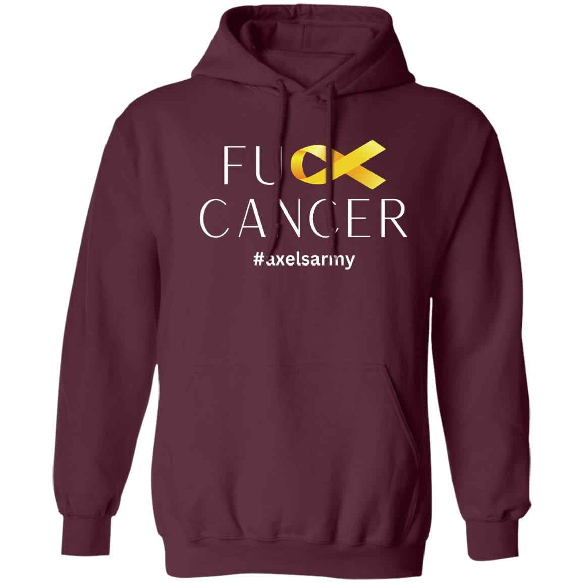 Axel’s Army F Cancer Z66x Pullover Hoodie (Closeout)