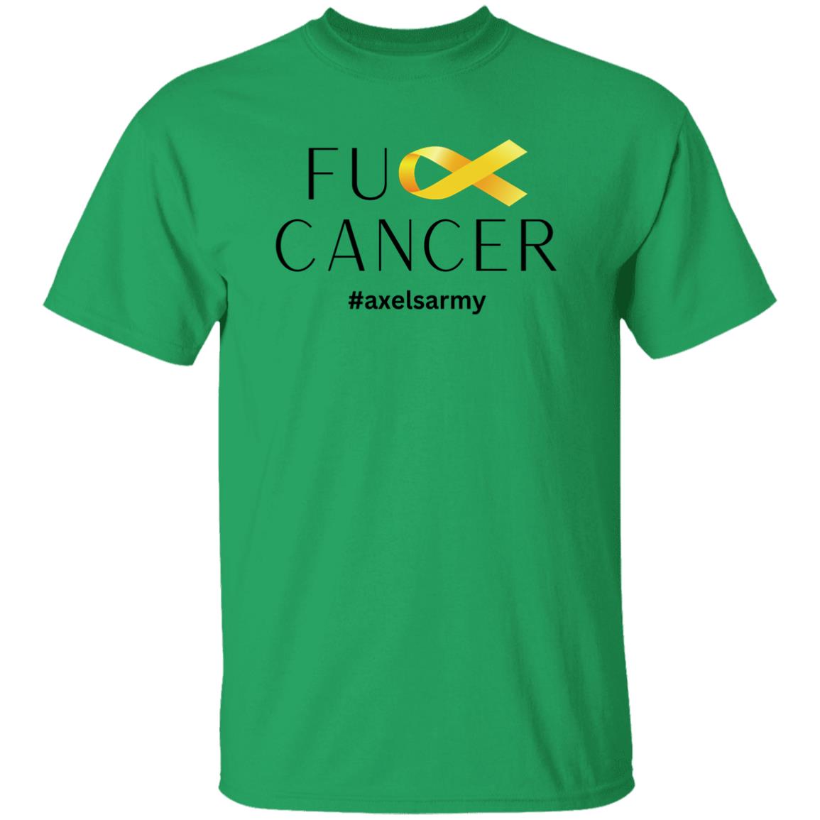 Axel’s Army F Cancer Youth 5.3 oz 100% Cotton T-Shirt