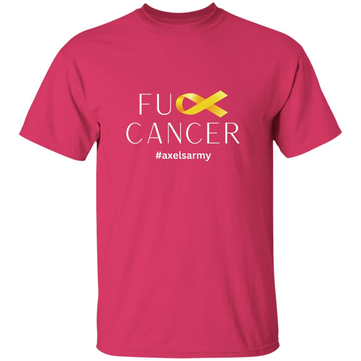 Axel’s Army F Cancer Youth 5.3 oz 100% Cotton T-Shirt