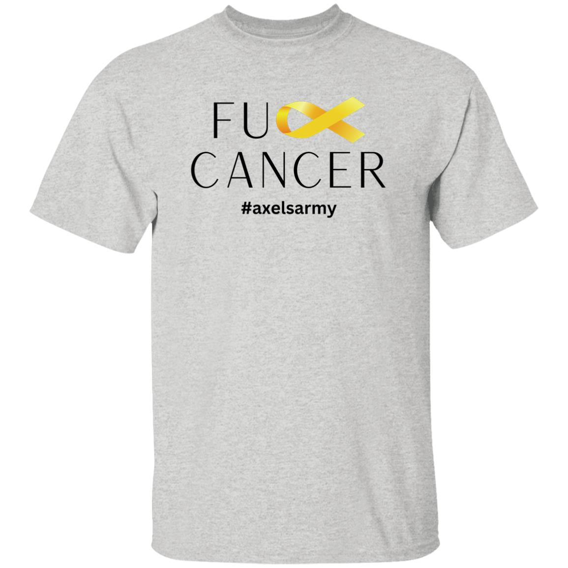 Axel’s Army F Cancer Youth 5.3 oz 100% Cotton T-Shirt