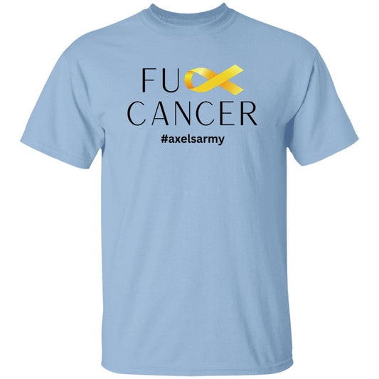 Axel’s Army F Cancer Youth 5.3 oz 100% Cotton T-Shirt