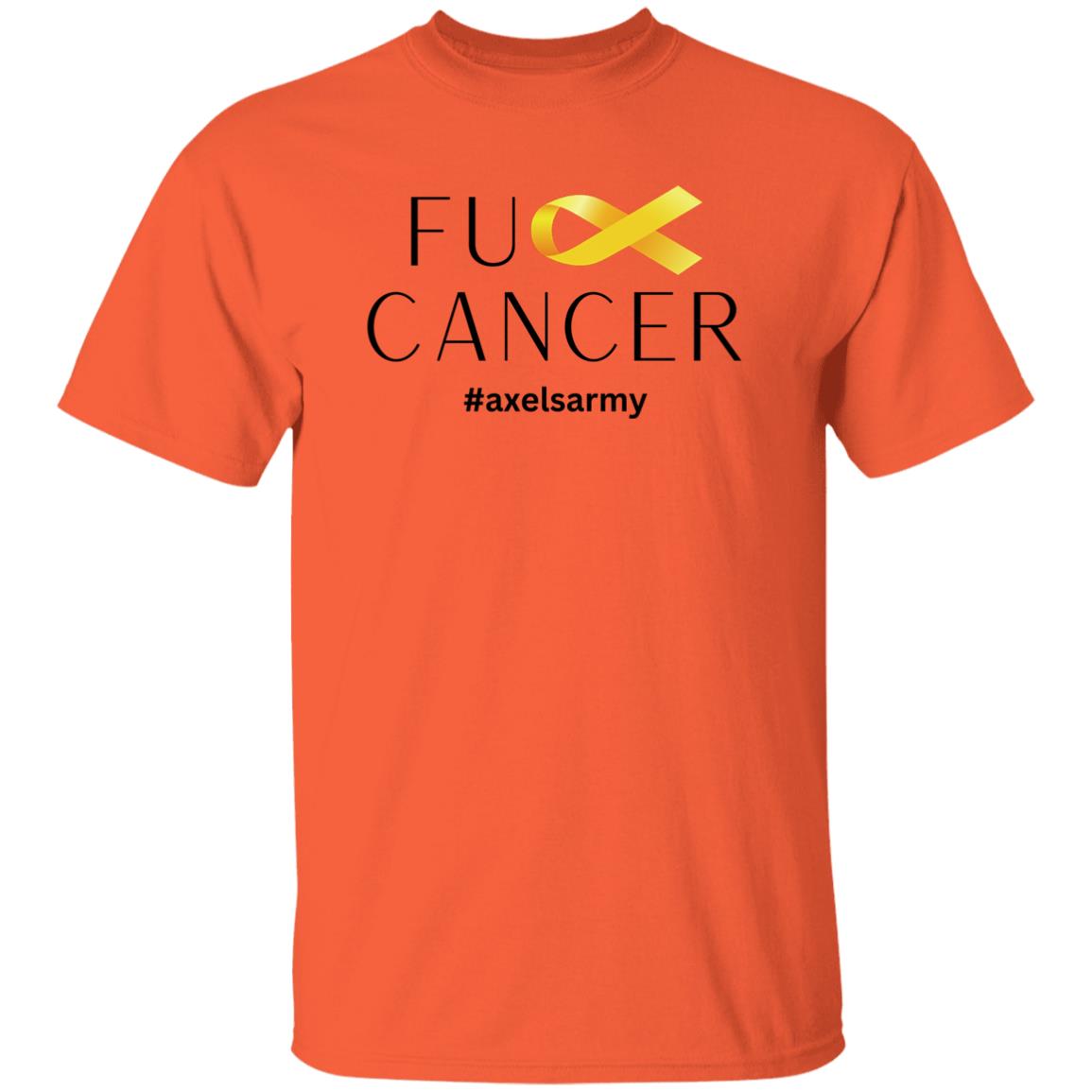 Axel’s Army F Cancer Youth 5.3 oz 100% Cotton T-Shirt