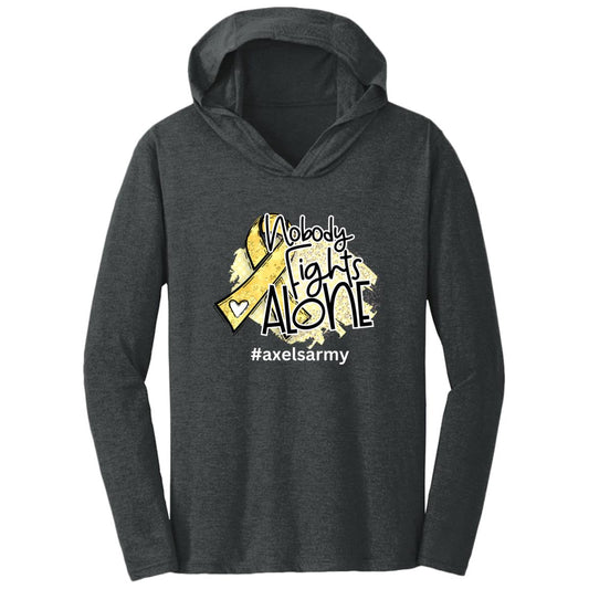 Axel’s Army Nobody Fights Alone Triblend T-Shirt Hoodie
