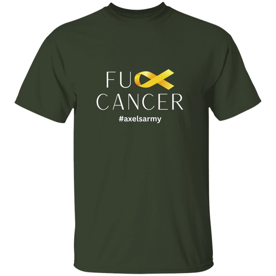 Axel’s Army F Cancer Youth 5.3 oz 100% Cotton T-Shirt