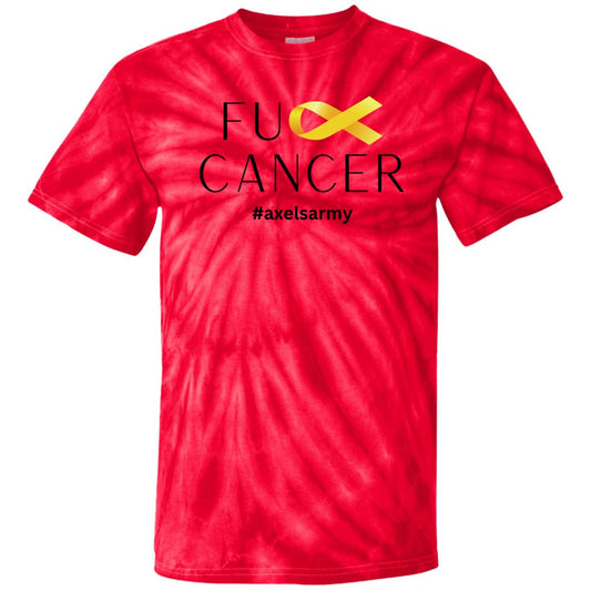 Axel’s Army F Cancer 100% Cotton Tie Dye T-Shirt