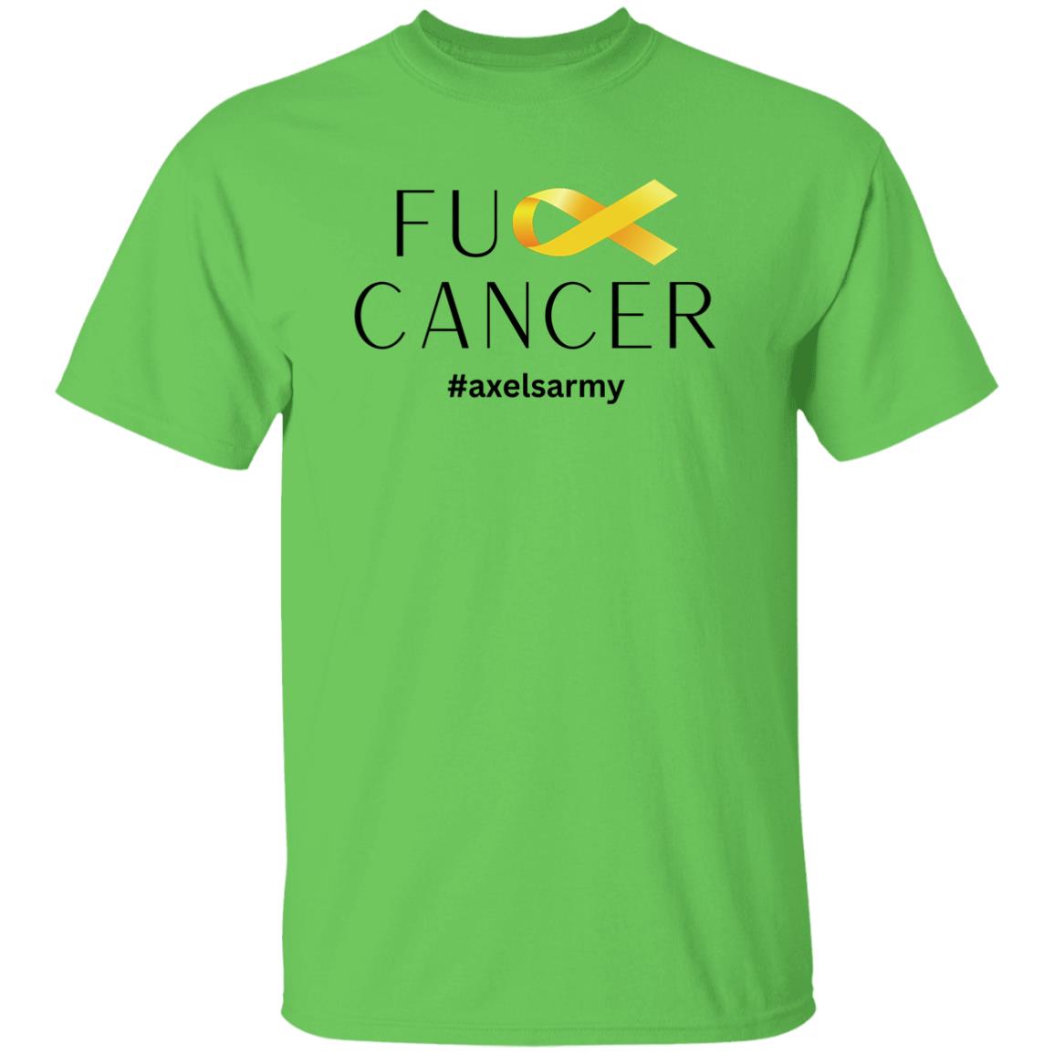 Axel’s Army F Cancer Youth 5.3 oz 100% Cotton T-Shirt