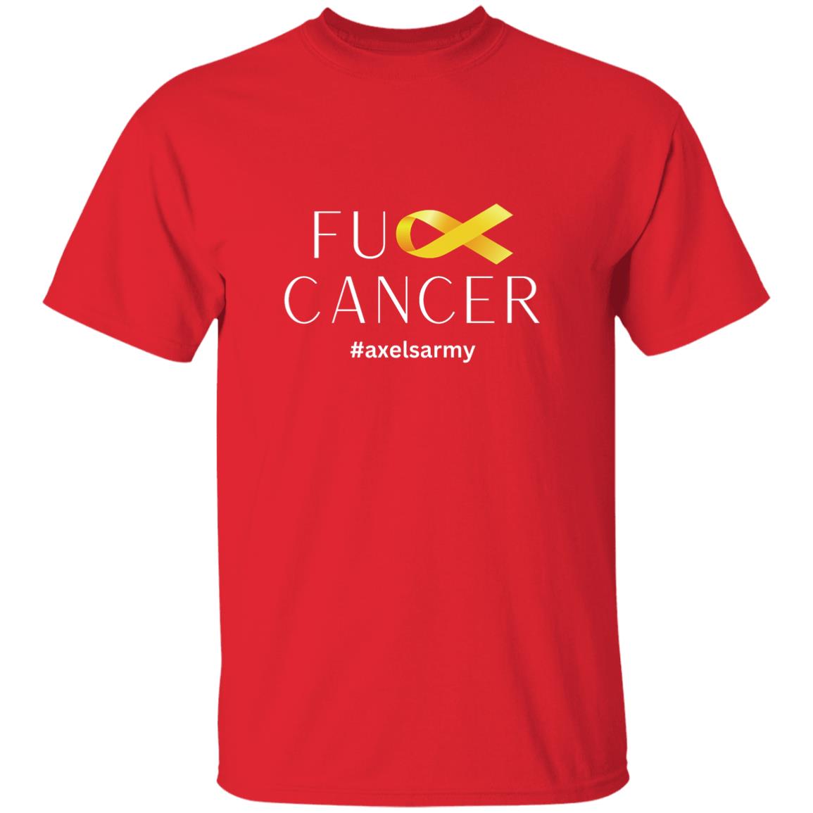 Axel’s Army F Cancer Youth 5.3 oz 100% Cotton T-Shirt